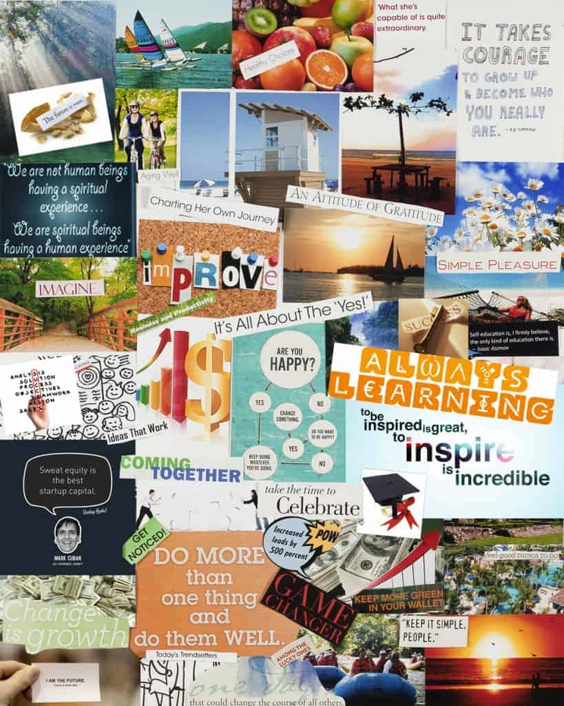 Vision Board To Your Success My Favorite Art Place There
